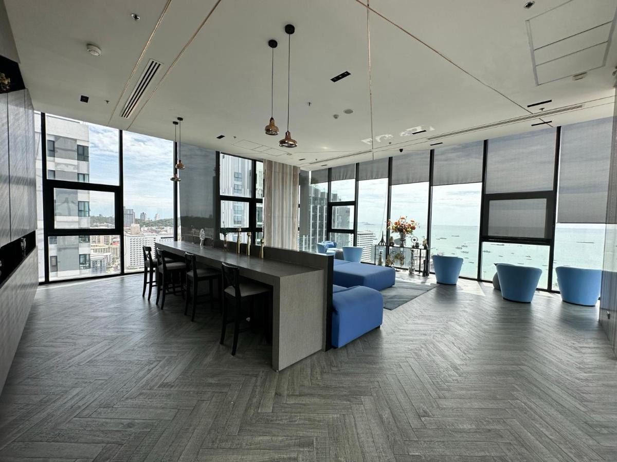 Best Location Condo With Swimming Pool, Gym, Sauna, Washing Mashine, Fast Internet In Central Of Pattaya Buitenkant foto